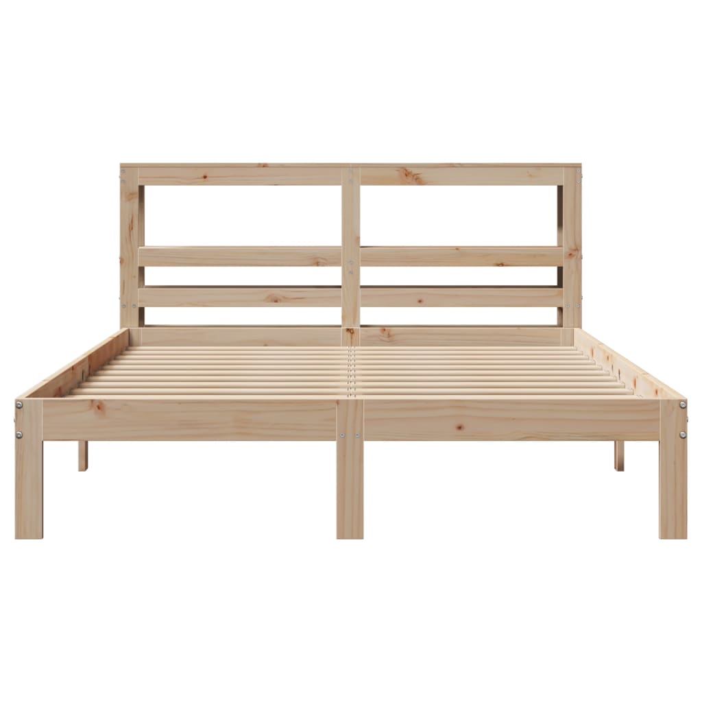 Bed Frame with Headboard without Mattress 160x200 cm