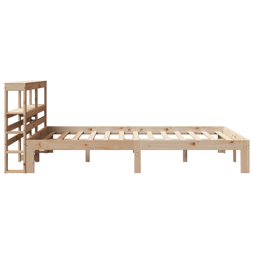 Bed Frame with Headboard without Mattress 160x200 cm