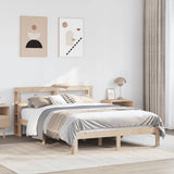 Bed Frame with Headboard without Mattress 160x200 cm