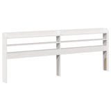 Bed Frame without Mattress White 180x200 cm Super King Solid Wood Pine