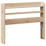 Bed Frame without Mattress 90x200 cm Solid Wood Pine