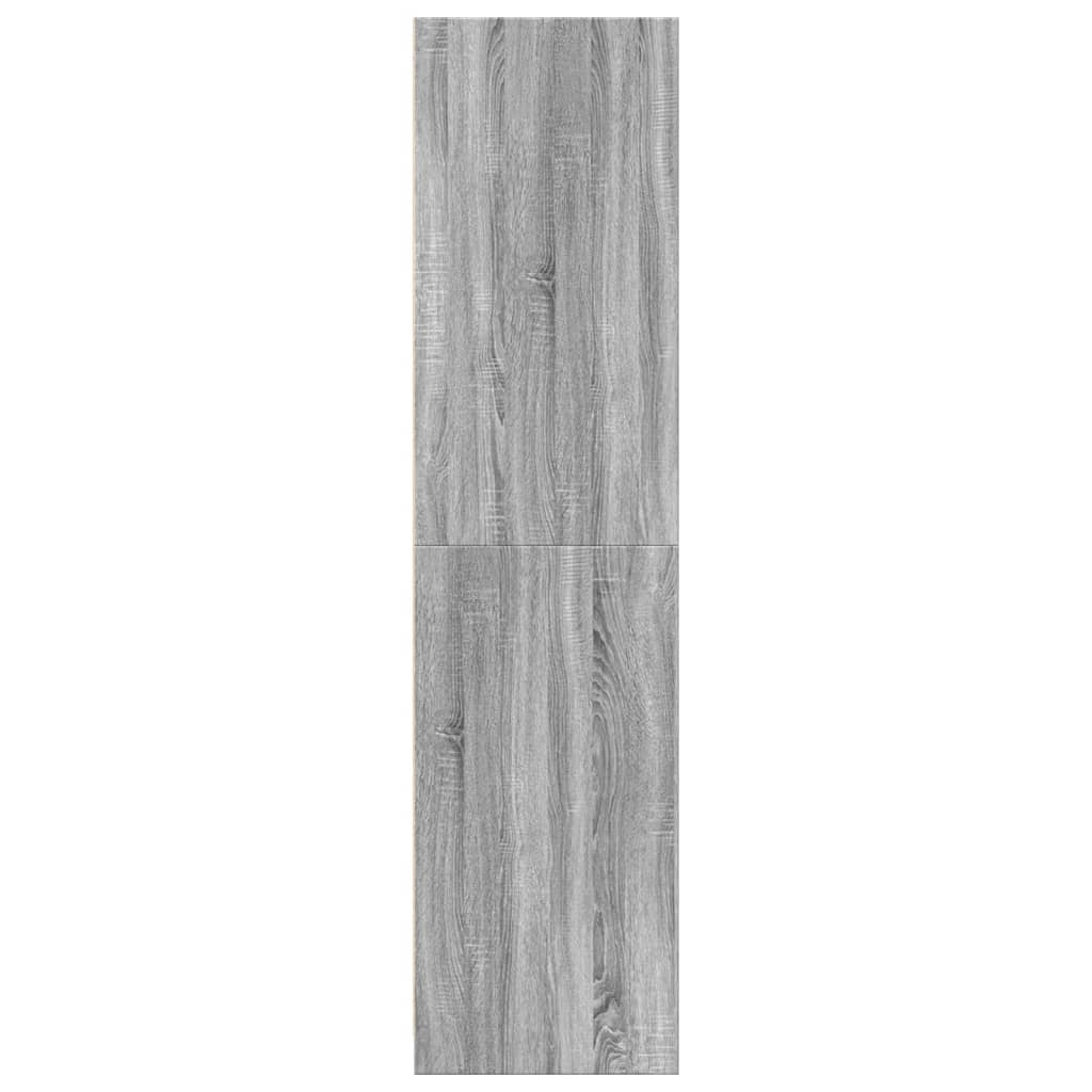 Wardrobe Grey Sonoma 30x50x200 cm Engineered Wood