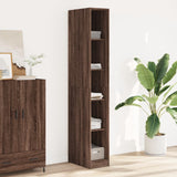 Wardrobe Brown Oak 30x50x200 cm Engineered Wood