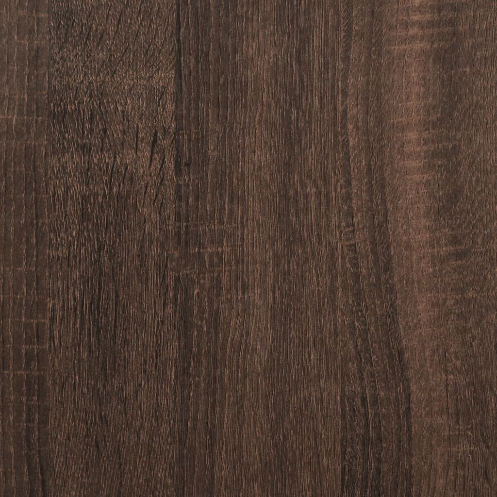 Wardrobe Brown Oak 50x50x200 cm Engineered Wood