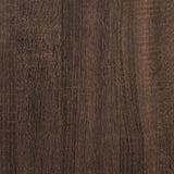 Wardrobe Brown Oak 80x50x200 cm Engineered Wood