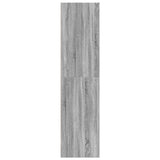 Wardrobe Grey Sonoma 80x50x200 cm Engineered Wood