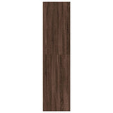 Wardrobe Brown Oak 80x50x200 cm Engineered Wood