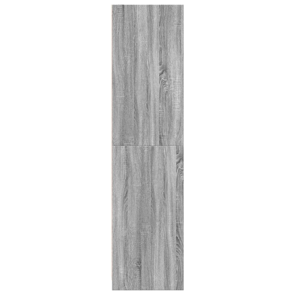 Wardrobe Grey Sonoma 100x50x200 cm Engineered Wood