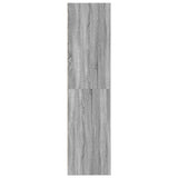 Wardrobe Grey Sonoma 80x50x200 cm Engineered Wood