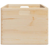 Wooden Box with Handles 40x30x23 cm Solid Wood Pine