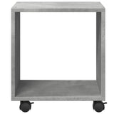  Rolling Cabinet Concrete Grey 37x33x42.5 cm Engineered Wood