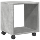  Rolling Cabinet Concrete Grey 37x33x42.5 cm Engineered Wood