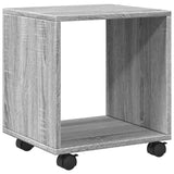  Rolling Cabinet Grey Sonoma 37x33x42.5 cm Engineered Wood