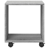  Rolling Cabinet Grey Sonoma 37x33x42.5 cm Engineered Wood