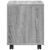  Rolling Cabinet Grey Sonoma 37x33x42.5 cm Engineered Wood