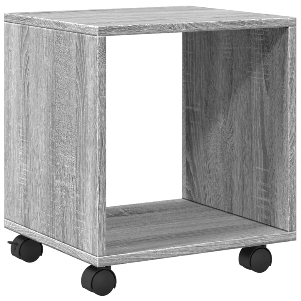  Rolling Cabinet Grey Sonoma 37x33x42.5 cm Engineered Wood