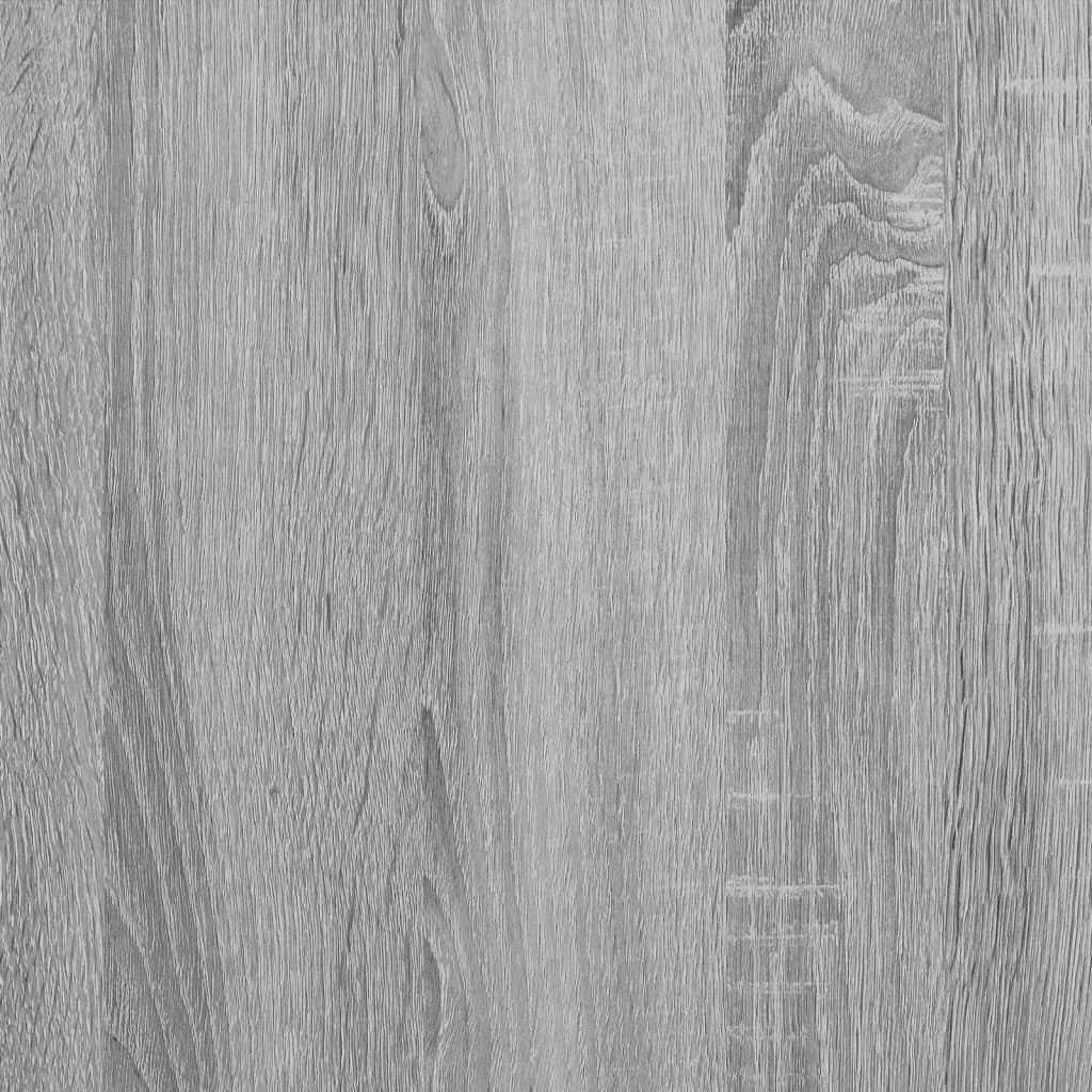  Rolling Cabinet Grey Sonoma 37x33x42.5 cm Engineered Wood