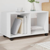  Rolling Cabinet White 72x33x42.5 cm Engineered Wood