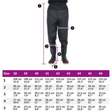 Waist Waders with Boots Black Size 46