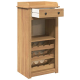 Wine Cabinet Panama 57x40x111.5 cm Solid Wood Pine