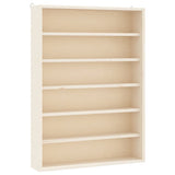 Wooden Collector's Display Case with 6 Shelves 40x8.5x55cm