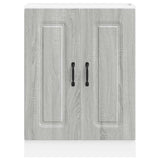 Sink Base Cabinet Kalmar Grey Sonoma 60x46x81.5 cm Engineered Wood