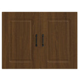 Kitchen Wall Cabinet Kalmar Brown Oak Engineered Wood