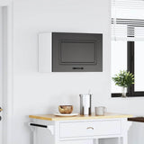 Kitchen Wall Cabinet Kalmar Black Engineered Wood