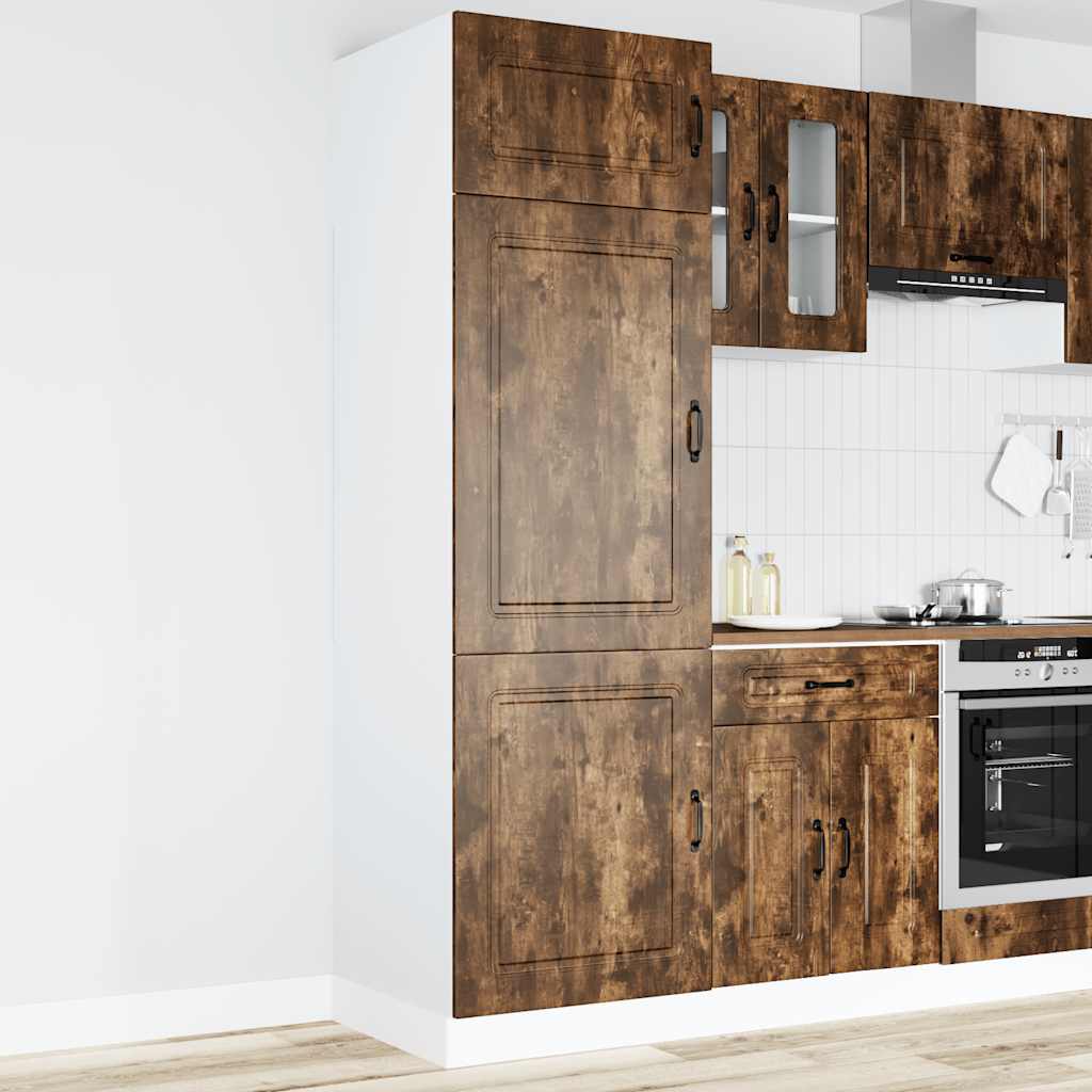 Kitchen Cupboard Kalmar Smoked Oak Engineered Wood