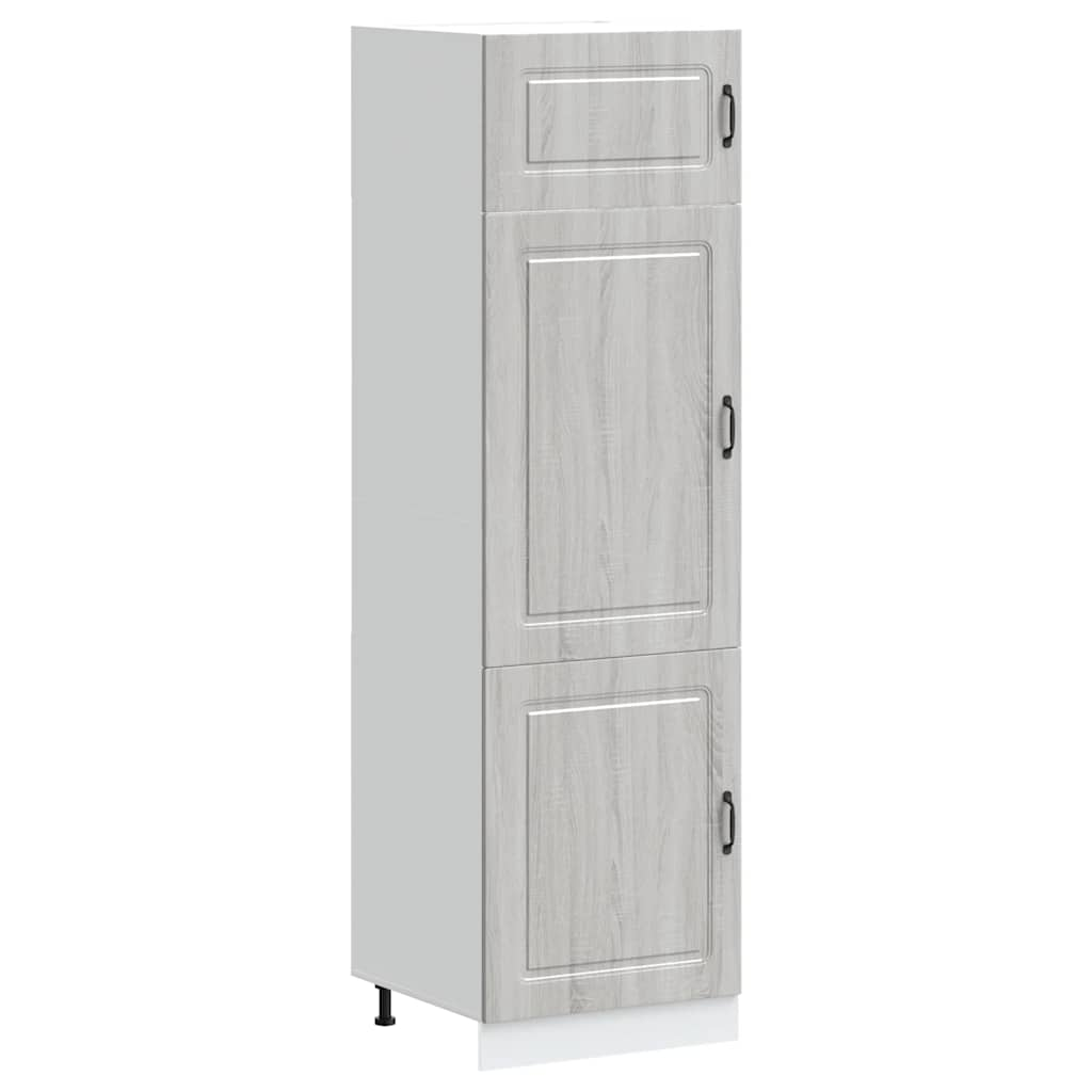 Kitchen Cupboard Kalmar Grey Sonoma Engineered Wood