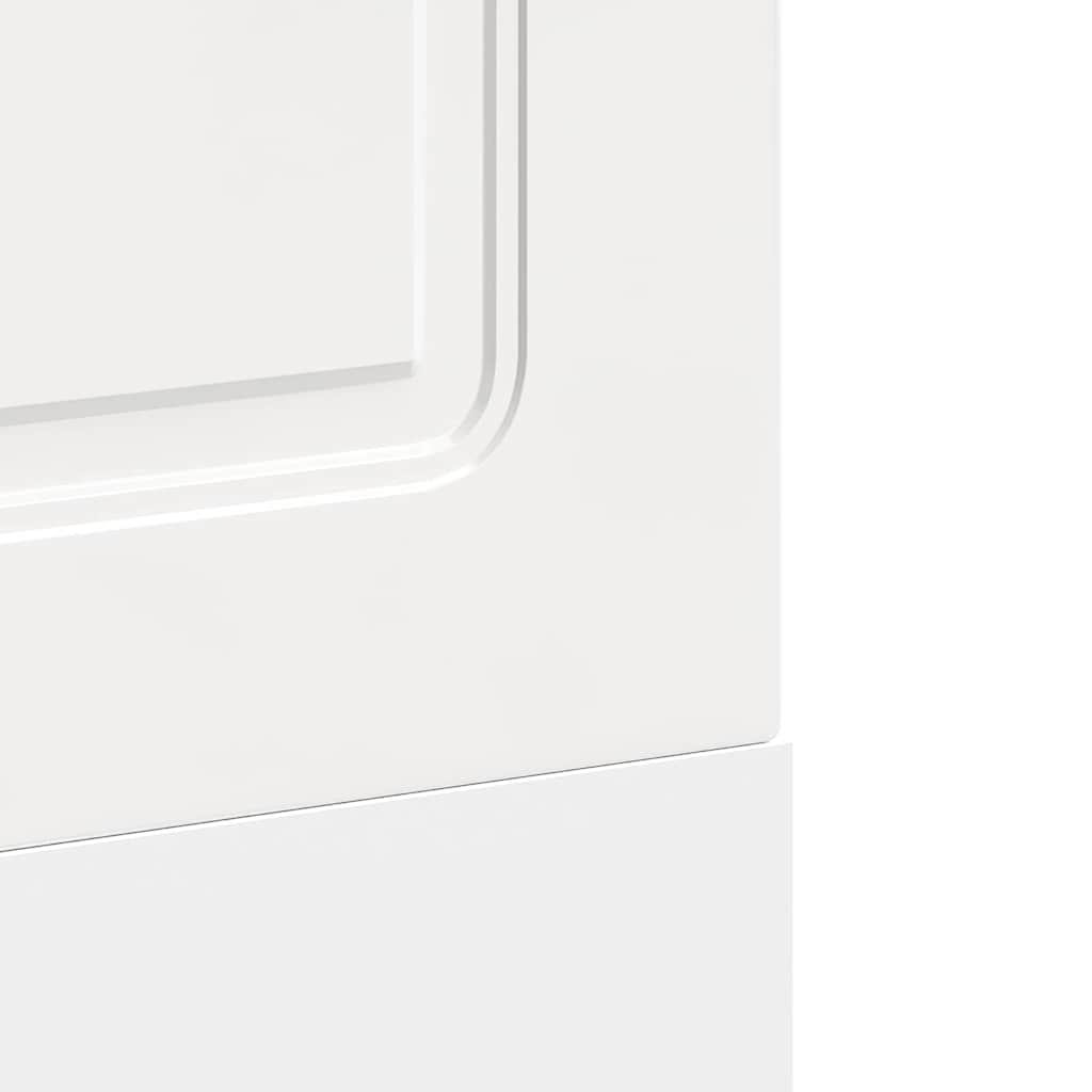 Dishwasher Panel Kalmar High Gloss White 60x1.5x67 cm Engineered Wood