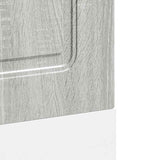 Dishwasher Panel Kalmar Grey Sonoma 60x1.5x67 cm Engineered Wood