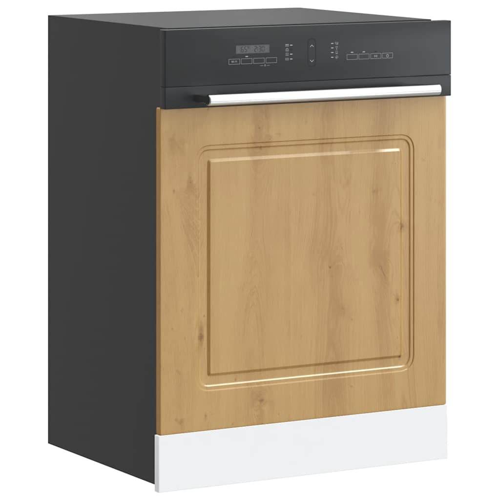 Dishwasher Panel Kalmar Artisan Oak 60x1.5x67 cm Engineered Wood