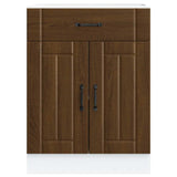 Kitchen Base Cabinet Lucca Brown Oak Engineered Wood