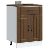 Kitchen Base Cabinet Lucca Brown Oak Engineered Wood