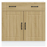 Kitchen Base Cabinet Lucca Sonoma Oak Engineered Wood