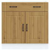 Kitchen Base Cabinet Lucca Artisan Oak Engineered Wood