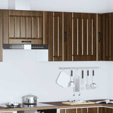 Kitchen Wall Cabinet Lucca Brown Oak Engineered Wood