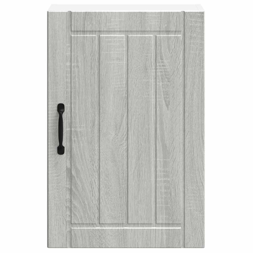 Kitchen Wall Cabinet Lucca Grey Sonoma Engineered Wood