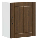 Kitchen Wall Cabinet Lucca Brown Oak Engineered Wood