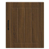 Kitchen Wall Cabinet Lucca Brown Oak Engineered Wood