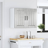 Kitchen Wall Cabinet Lucca Concrete Grey Engineered Wood