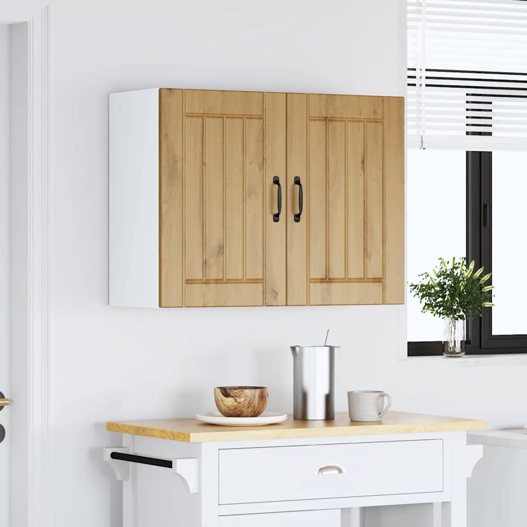 Kitchen Wall Cabinet Lucca Artisan Oak Engineered Wood