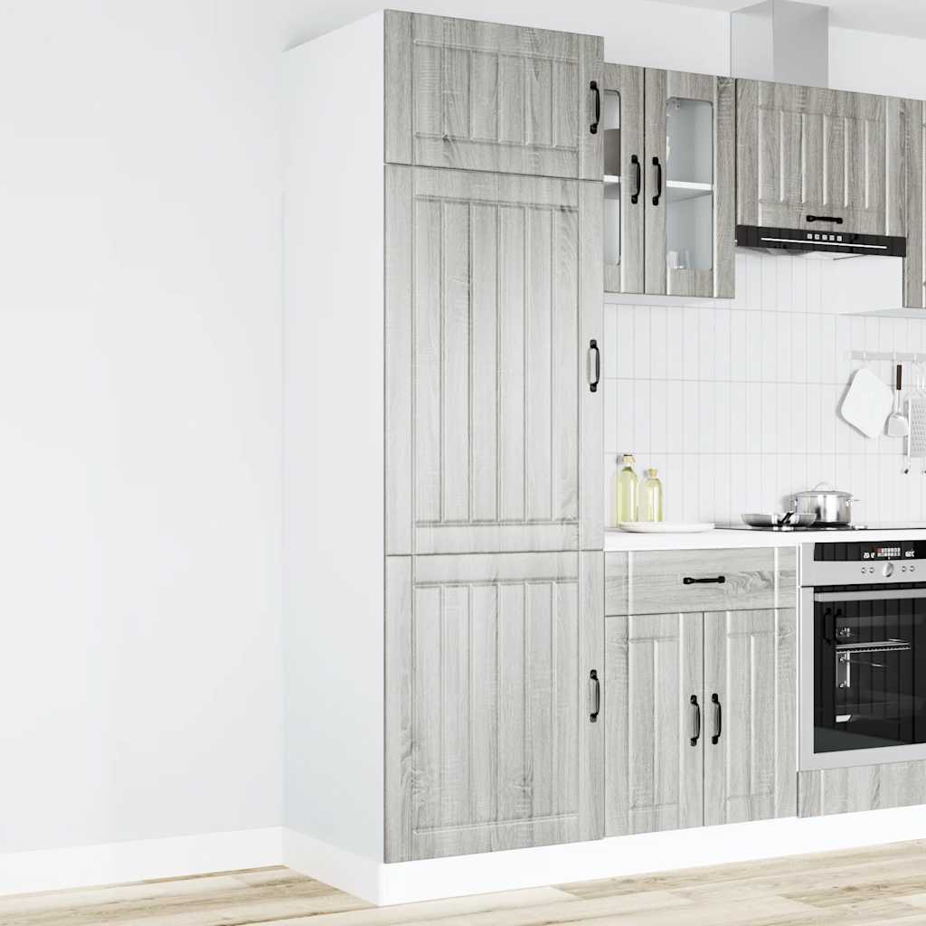 Kitchen Cupboard Lucca Grey Sonoma Engineered Wood