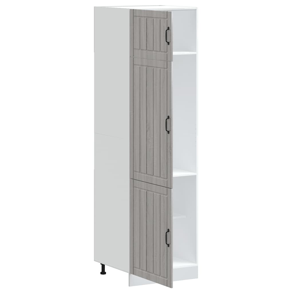 Kitchen Cupboard Lucca Grey Sonoma Engineered Wood