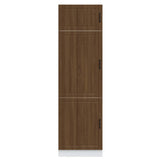 Kitchen Cupboard Lucca Brown Oak Engineered Wood