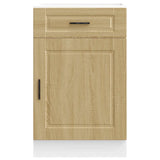 Kitchen Base Cabinet Porto Sonoma Oak Engineered Wood