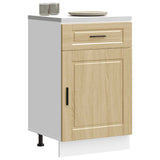 Kitchen Base Cabinet Porto Sonoma Oak Engineered Wood