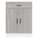 Kitchen Base Cabinet Porto Grey Sonoma Engineered Wood