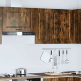 Kitchen Wall Cabinet Porto Smoked Oak Engineered Wood